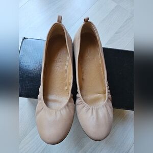 J Crew anya leather ballet flats size 5
